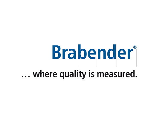brabender logo vochtigheidsmeter voor kunststof granulaat